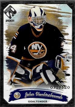 2000-01 Pacific Private Stock - Silver #63 John Vanbiesbrouck Front