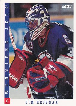 1993-94 Score #201 Jim Hrivnak Front