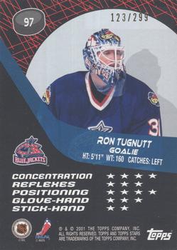 2000-01 Topps Stars - Blue #97 Ron Tugnutt Back
