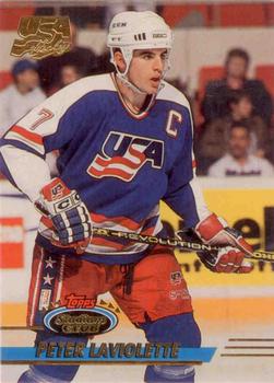 1993-94 Stadium Club - Team USA #12 Peter Laviolette Front