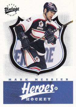 2000-01 Upper Deck Vintage - Heroes of Hockey: Mark Messier #HH44 Mark Messier Front