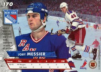 1993-94 Ultra #170 Joby Messier Back