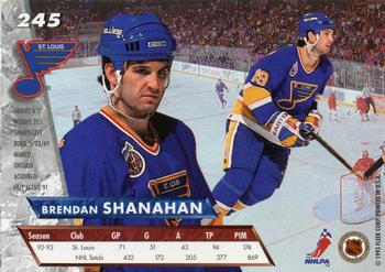 1993-94 Ultra #245 Brendan Shanahan Back