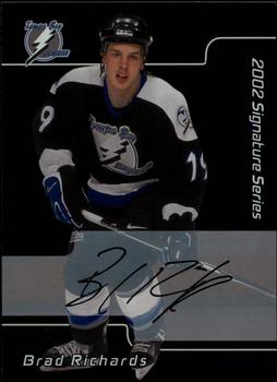 2001-02 Be a Player Signature Series - Autographs #026 Brad Richards Front
