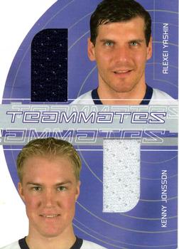 2001-02 Be a Player Signature Series - Teammates #TM-20 Kenny Jonsson / Alexei Yashin Front