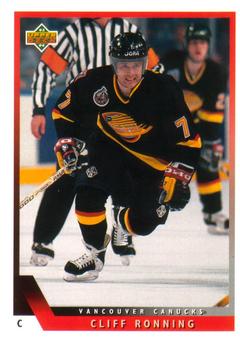 1993-94 Upper Deck #211 Cliff Ronning Front