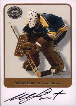 2001-02 Fleer Greats of the Game - Autographs #NNO Mike Liut Front
