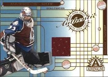 2001-02 Pacific Adrenaline - Game-Worn Jerseys #9 Patrick Roy Front