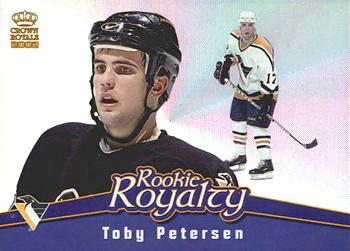 2001-02 Pacific Crown Royale - Rookie Royalty #18 Toby Petersen Front