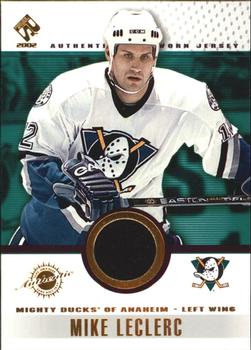 2001-02 Pacific Private Stock - Game Gear #3 Mike Leclerc Front