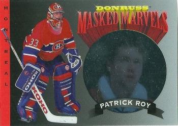 1994-95 Donruss - Masked Marvels #9 Patrick Roy Front