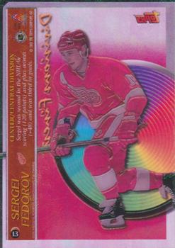 1994-95 Finest - Divisions Finest #13 Sergei Fedorov Back