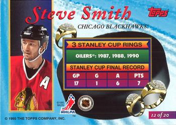 1994-95 Finest - Ring Leaders #12 Steve Smith Back