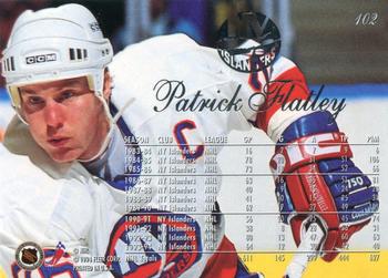 1994-95 Flair #102 Patrick Flatley Back