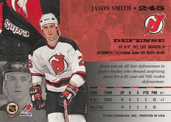 1994-95 Leaf #245 Jason Smith Back