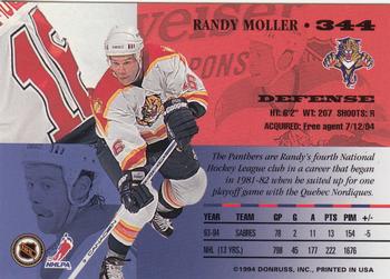 1994-95 Leaf #344 Randy Moller Back