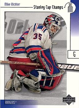 2001-02 Upper Deck Stanley Cup Champs #83 Mike Richter Front
