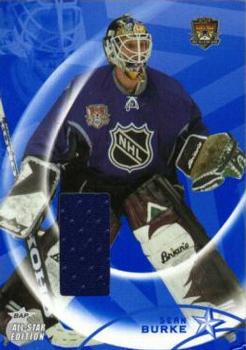 2002-03 Be a Player All-Star Edition - Jerseys #AS-13 Sean Burke Front