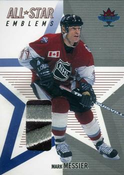 2002-03 Be a Player Memorabilia - All-Star Emblems #ASE-15 Mark Messier Front