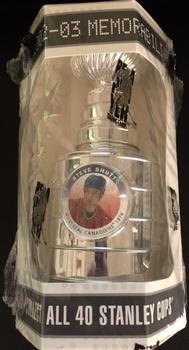 2002-03 Be a Player Memorabilia - Mini Stanley Cups #14 Steve Shutt Front