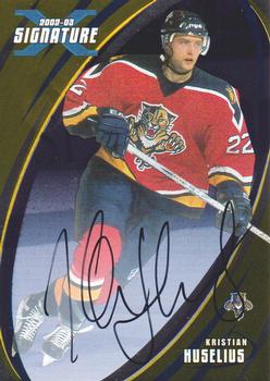 2002-03 Be a Player Signature Series - Autographs Gold #106 Kristian Huselius Front