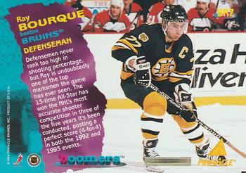 1994-95 Pinnacle - Boomers #BR7 Ray Bourque Back