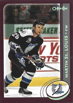 2002-03 O-Pee-Chee - Factory Set #37 Martin St. Louis Front