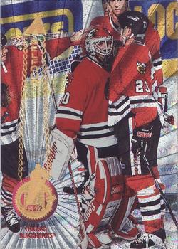1994-95 Pinnacle - Rink Collection #42 Ed Belfour Front