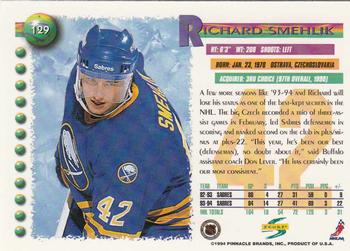 1994-95 Score #129 Richard Smehlik Back
