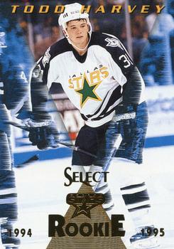 1994-95 Select #182 Todd Harvey Front