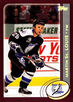 2002-03 Topps - Factory Set #37 Martin St. Louis Front