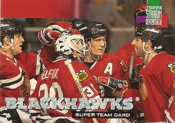 1994-95 Stadium Club - Super Teams #5 Chicago Blackhawks Front