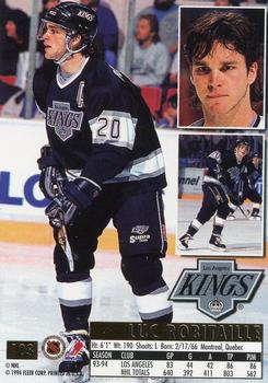 1994-95 Ultra #103 Luc Robitaille Back