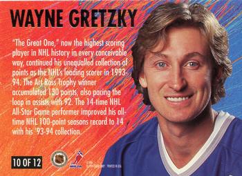 1994-95 Ultra - All-Stars #10 Wayne Gretzky Back