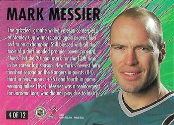 1994-95 Ultra - All-Stars #4 Mark Messier Back