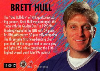 1994-95 Ultra - All-Stars #11 Brett Hull Back