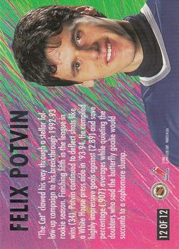 1994-95 Ultra - All-Stars #12 Felix Potvin Back