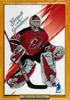 2003-04 Be a Player Memorabilia - Brush with Greatness Draw Contest #NNO Martin Brodeur Front