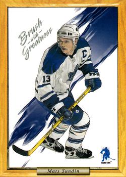 2003-04 Be a Player Memorabilia - Brush with Greatness Draw Contest #NNO Mats Sundin Front