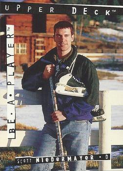 1994-95 Upper Deck Be a Player #R37 Scott Niedermayer Front