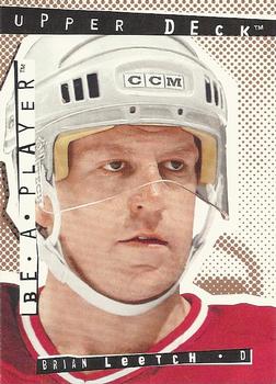 1994-95 Upper Deck Be a Player #R46 Brian Leetch Front