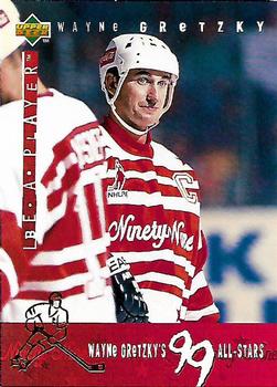 1994-95 Upper Deck Be a Player - Wayne Gretzky's 99 All-Stars #G1 Wayne Gretzky Front