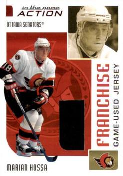 2003-04 In The Game Action - Jerseys #M-261 Marian Hossa Front