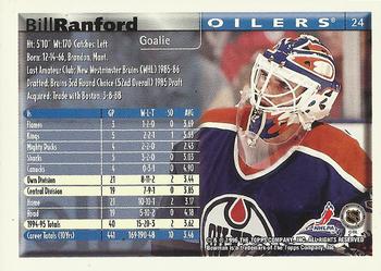 1995-96 Bowman #24 Bill Ranford Back