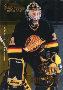 1995-96 Select Certified #143 Corey Hirsch Front