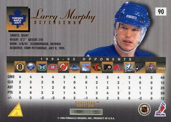 1995-96 Select Certified #90 Larry Murphy Back