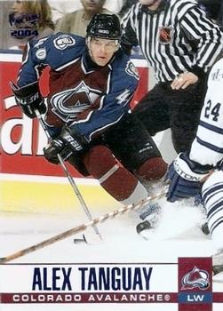 2003-04 Pacific - Blue #90 Alex Tanguay Front