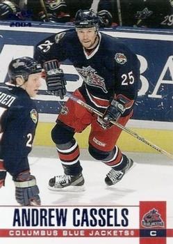 2003-04 Pacific - Blue #91 Andrew Cassels Front
