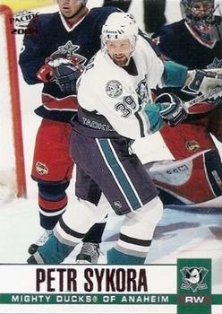 2003-04 Pacific - Red #10 Petr Sykora Front