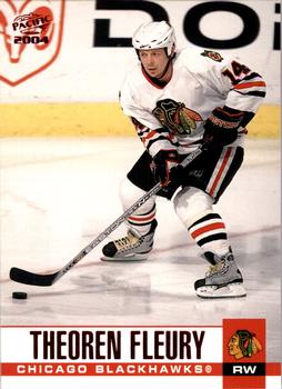 2003-04 Pacific - Red #73 Theoren Fleury Front